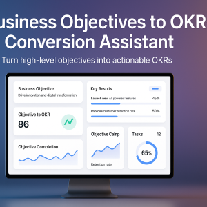AI Business Objectives to OKRs Conversion Assistant