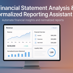 AI Financial Statement Analysis & Normalized Reporting Assistant