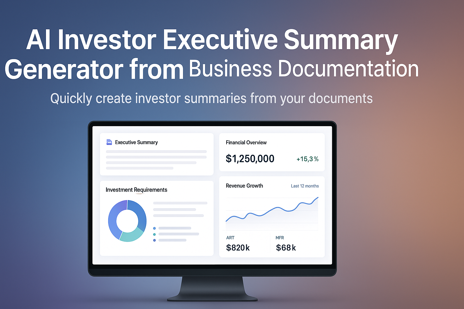 AI Investor Executive Summary Generator from Business Documentation