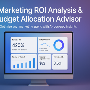 AI Marketing ROI Analysis & Budget Allocation Advisor