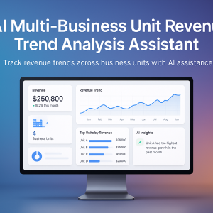 AI Multi-Business Unit Revenue Trend Analysis Assistant