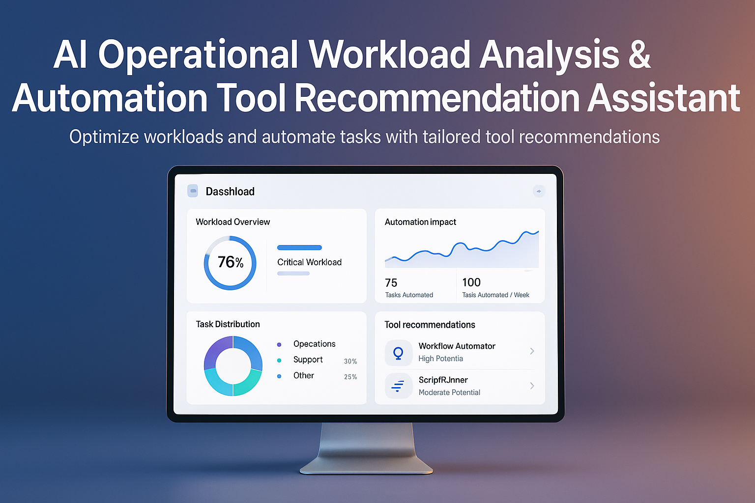 AI Operational Workload Analysis & Automation Tool Recommendation Assistant