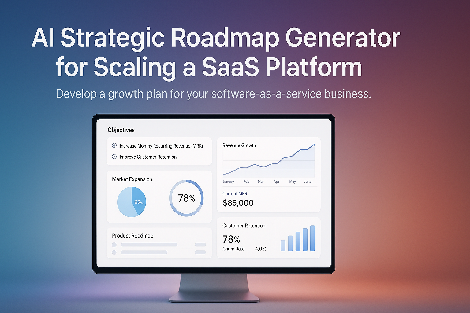 AI Strategic Roadmap Generator for Scaling a SaaS Platform