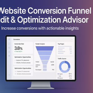 AI Website Conversion Funnel Audit & Optimization Advisor