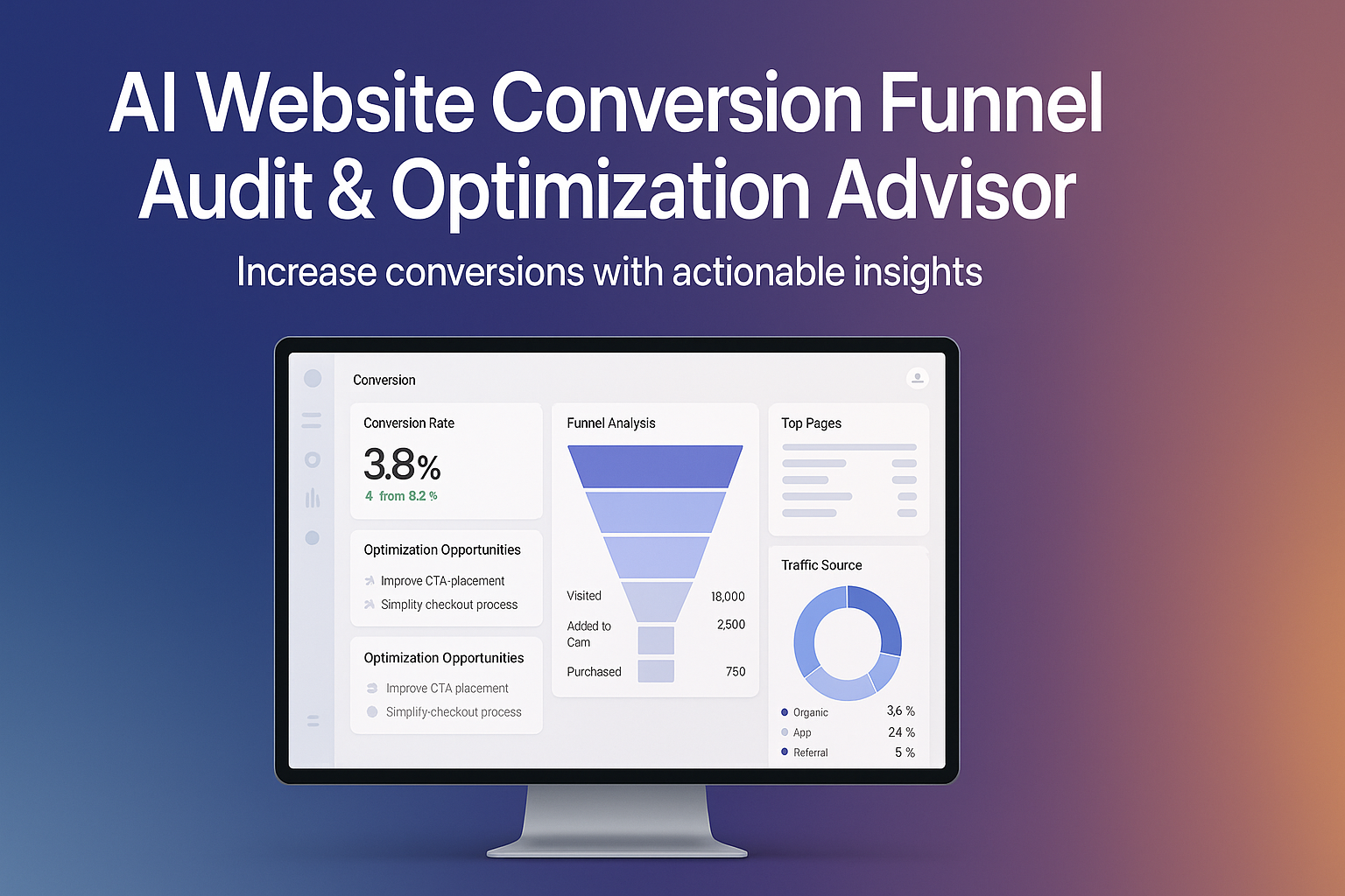 AI Website Conversion Funnel Audit & Optimization Advisor