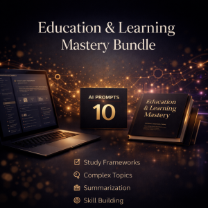 Education & Learning Mastery Bundle